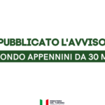 Ministero del Turismo: Avviso Pubblico “Decreto Appennini”