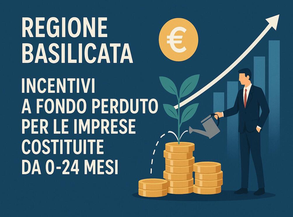 Regione Basilicata: incentivi a fondo perduto per le imprese costituite da 0-24 mesi